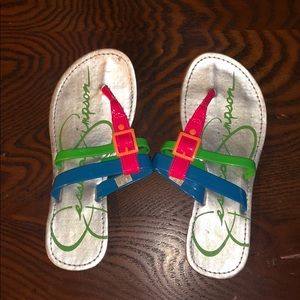 Jessica Simpson girls shoes size 1.